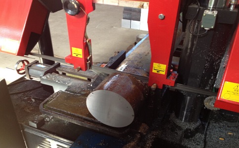 台山卧式带锯床加工时出现明显振荡如何排查？